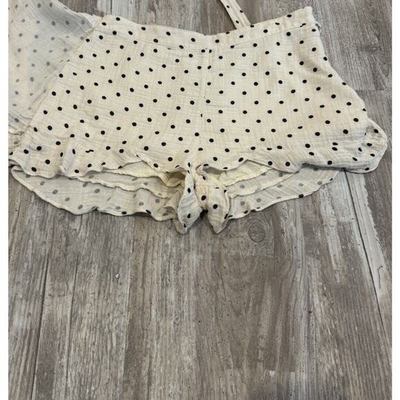 Altard State Womens Skort S Mini Ruffle Hem Polka Dot - Picture 4 of 5